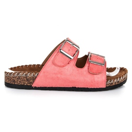 Seastar Babuchas ante con hebillas rosa