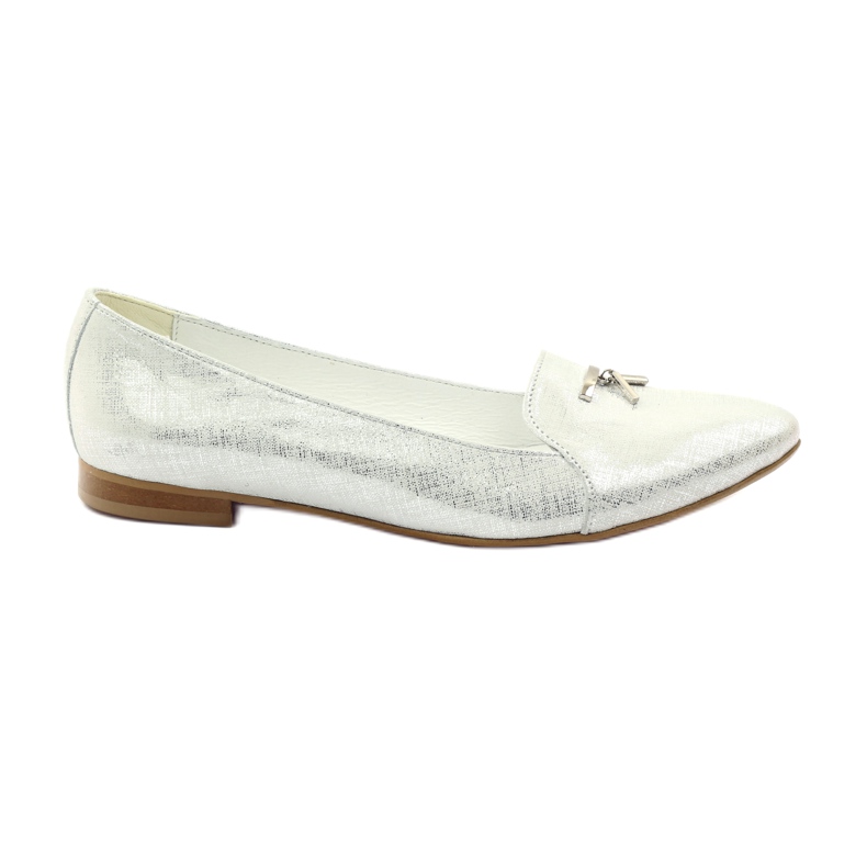Bailarinas Lordsy con decoración Angello plateada gris Bailarinas Lordsy con decoración Angello plateada gris