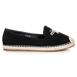 Bestelle alpargatas sin cordones negro