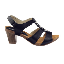 Sandalias mujer con velcro Caprice negro Sandalias mujer con velcro Caprice negro