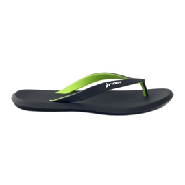 Rider 10594 Chanclas de piscina negras negro verde