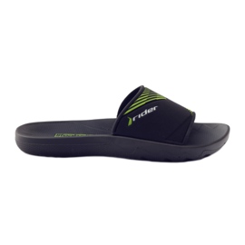Rider 82325 zapatillas de piscina negro verde