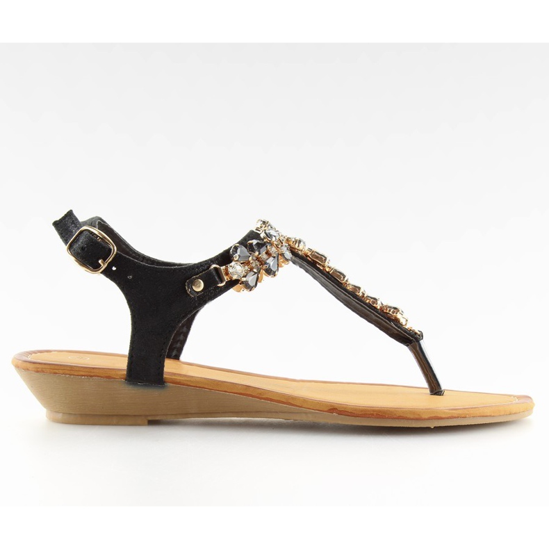 Sandalias negras 9-59 negro