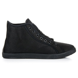 Zapatillas altas negras negro