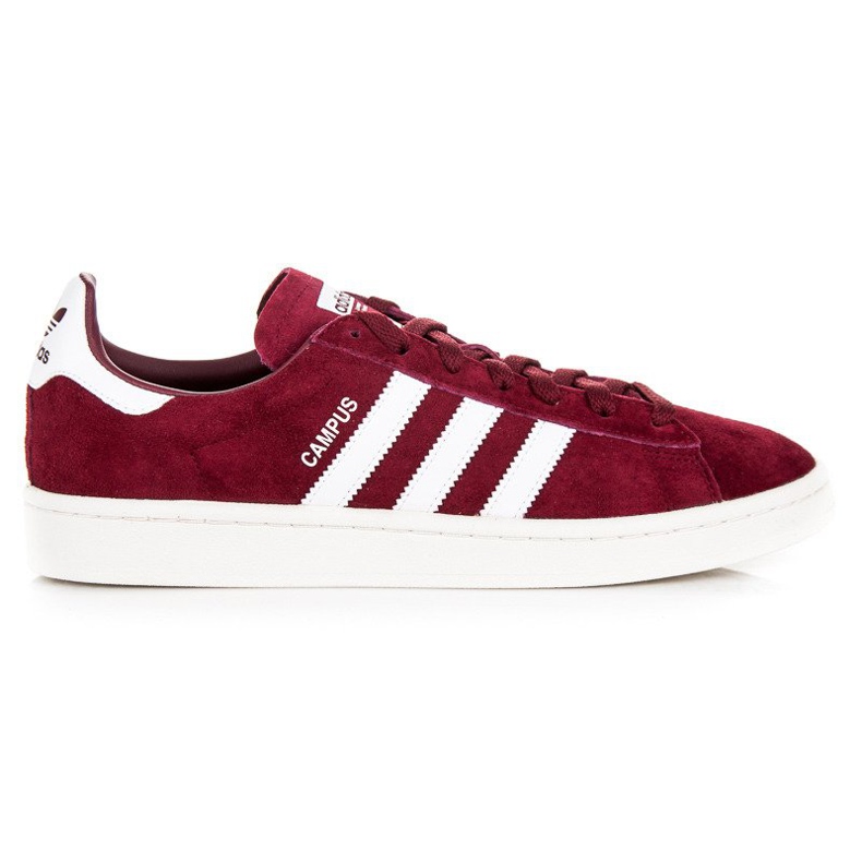 Campus adidas bz0087 rojo