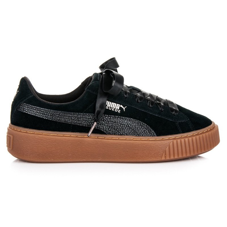 Puma Suede Plataforma Burbuja WN`S negro