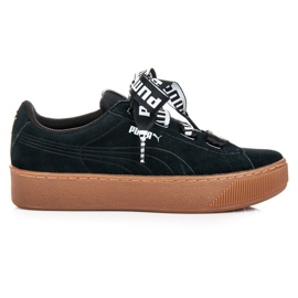 Cinta puma vikky pltfm en negrita negro