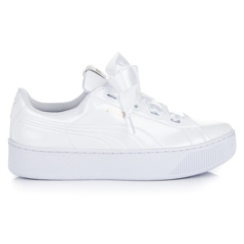 Puma Vikky Plataforma Cinta P blanco