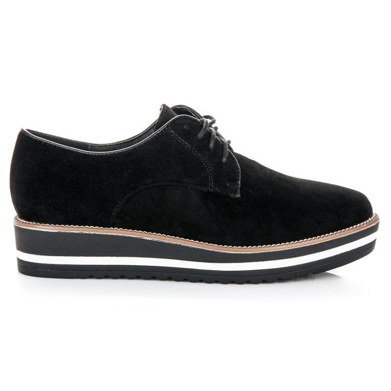 Ch. Creation Botas de ante con cordones negro