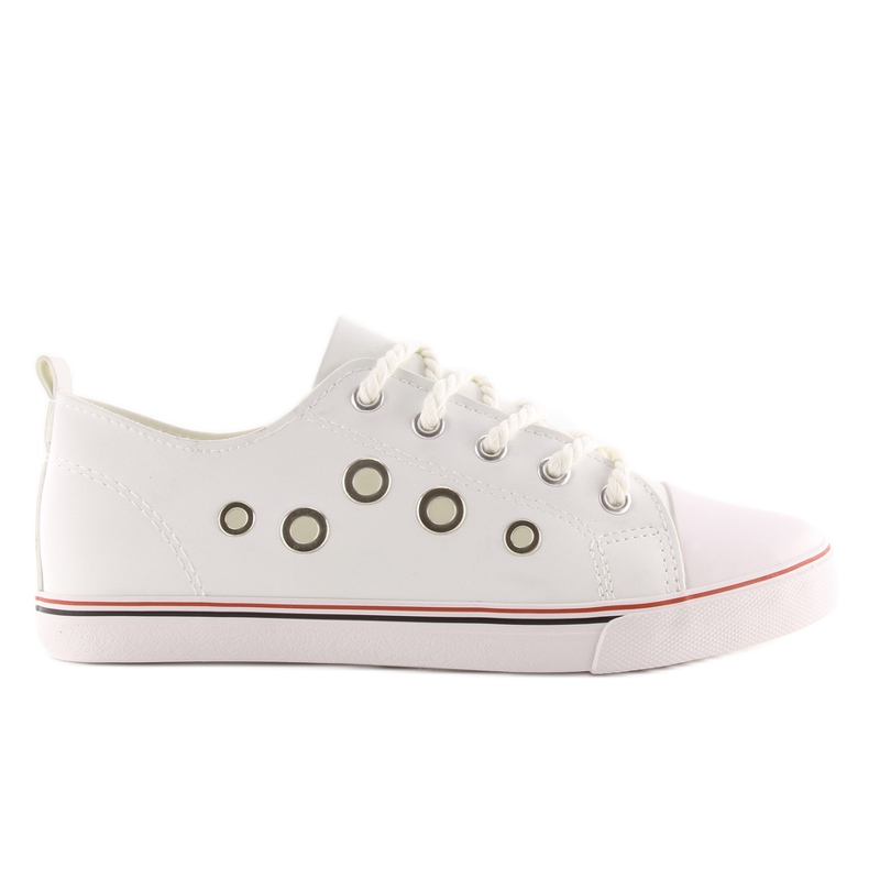 Zapatillas blancas de mujer FG-2767 blanco