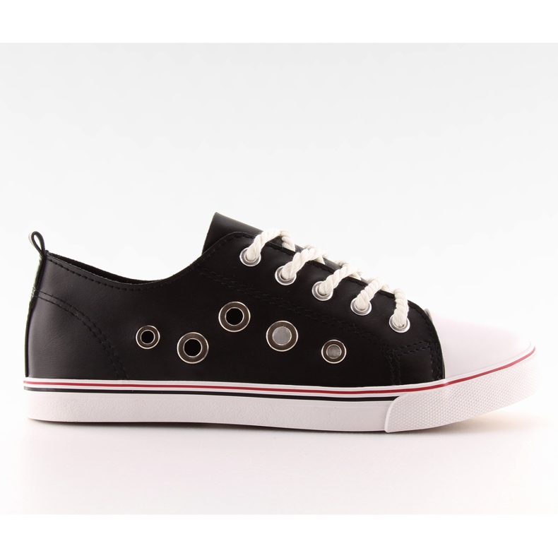 Zapatillas negras de mujer FG-2767 negras negro