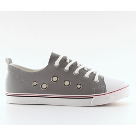 Gris Zapatillas de mujer FG-2767 gris