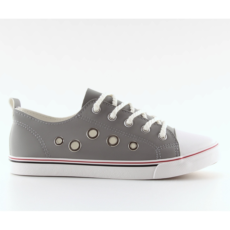 Gris Zapatillas de mujer FG-2767 gris