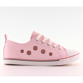 Rosa Zapatillas de mujer FG-2767 rosa rosado
