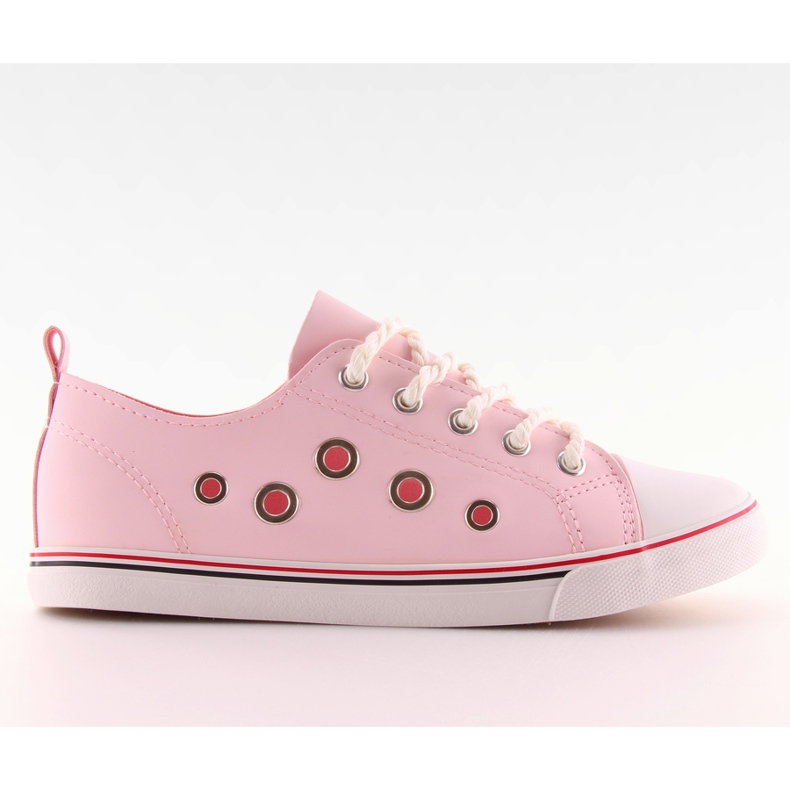 Rosa Zapatillas de mujer FG-2767 rosa rosado