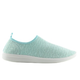 Menta zapatos deportivos de mujer LZ-9835 Verde