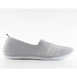 Gris Deportivas grises de mujer SB96 Gris
