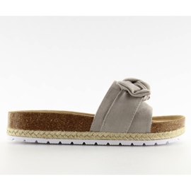 Pantuflas gris esparyl SK41 gris