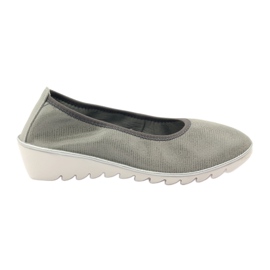 Filippo Zapatos de mujer mocasines de cuero 045 gris Filippo Zapatos de mujer mocasines de cuero 045 gris