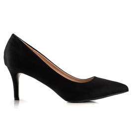 Milaya Bombas de mujer en tacones altos negro