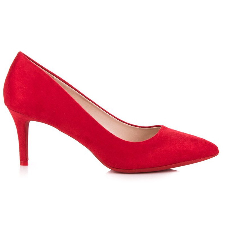 Milaya Bombas de mujer en tacones altos rojo Milaya Bombas de mujer en tacones altos rojo