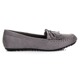 Mocasines grises
