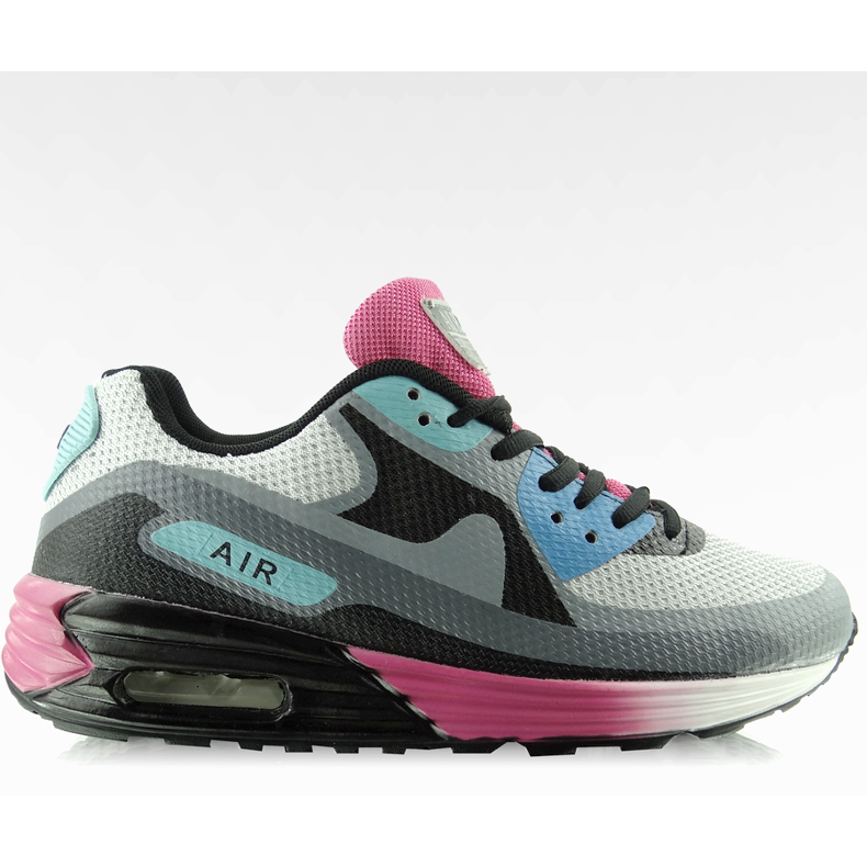 Zapatillas deportivas Air B306M negro-rosa