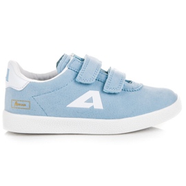 American Club Suede Velvet American Sneakers azul