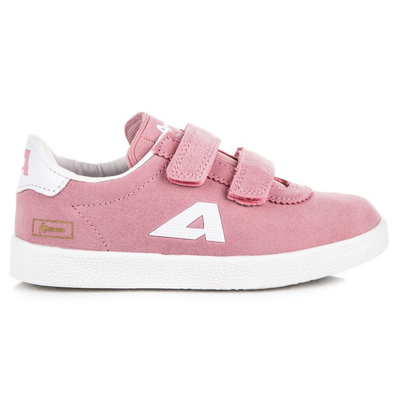 American Club Suede Velvet American Sneakers rosado