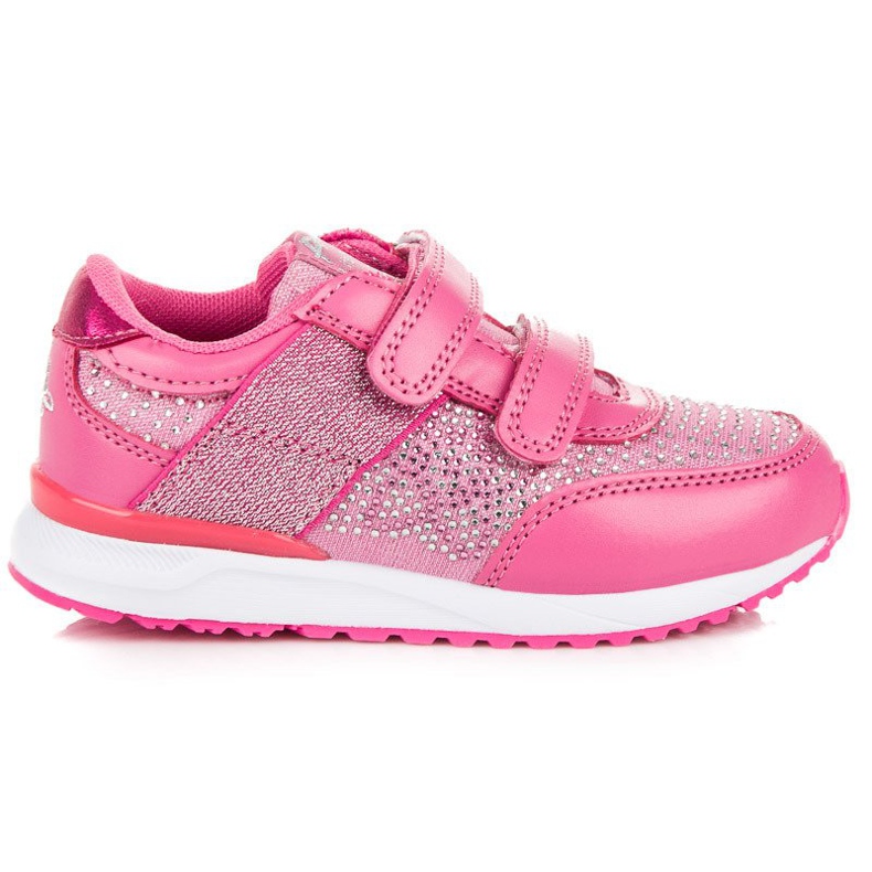 American Club Zapatillas americanas de velcro rosado