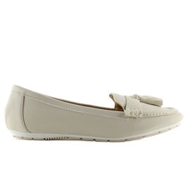 Mocasines de mujer beige 3147 Beige
