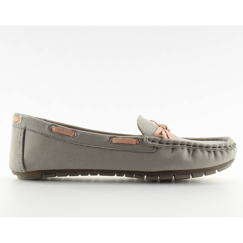 Gris Mocasines mujer clasicos 3145 Gris