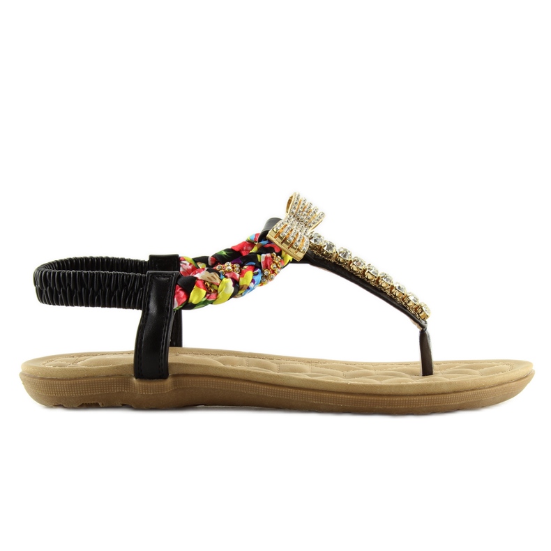 Sandalias negras D567 negro