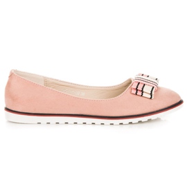 Bailarinas de ante rosa