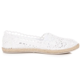 Seastar Alpargatas de encaje blancas blanco