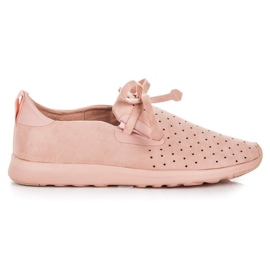 Kylie Slipon Ante Calado rosado