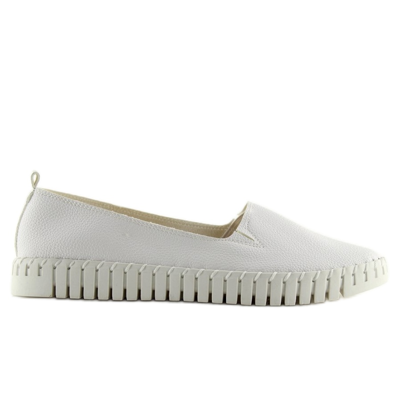 Blanco 4163 Zapatillas slip-on super cómodas blancas Blanco 4163 Zapatillas slip-on super cómodas blancas
