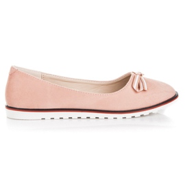 Bailarinas de ante rosa