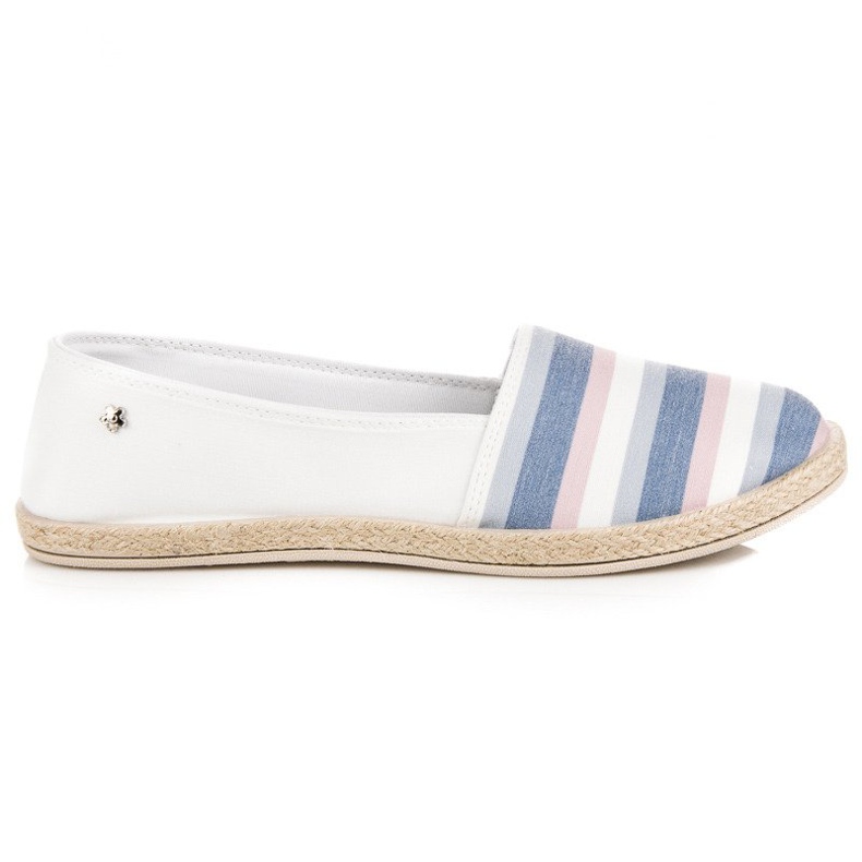 Alpargatas slip on vices blanco