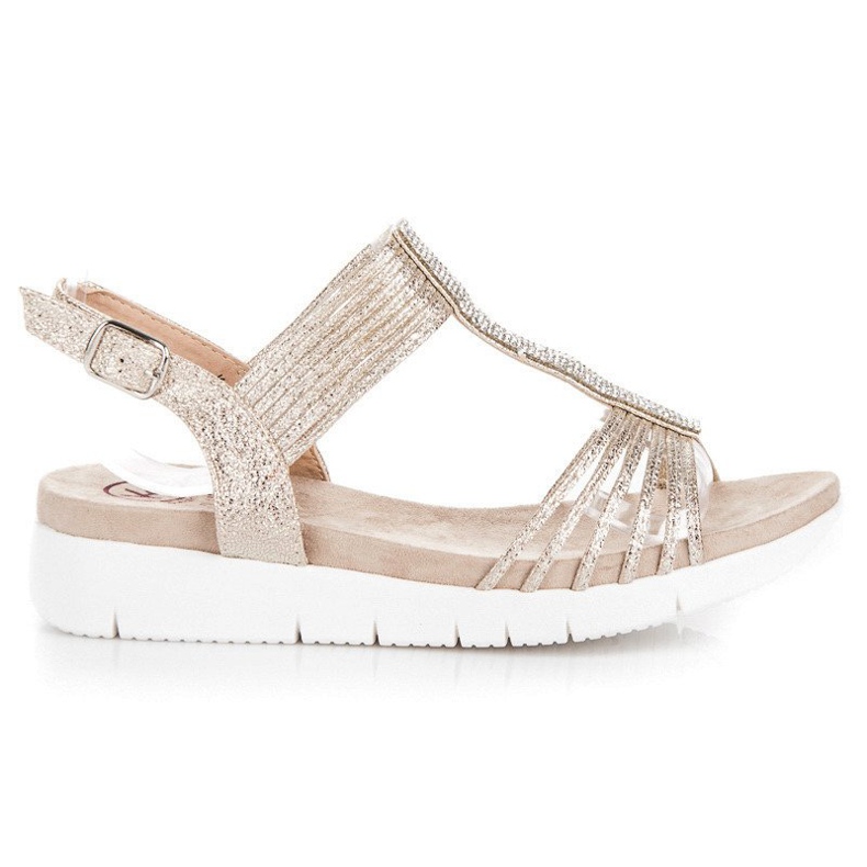 Kylie Sandalias con cristales amarillo Kylie Sandalias con cristales amarillo