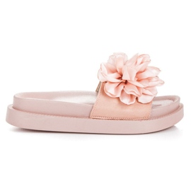 Seastar Zapatillas casa flores mujer rosa