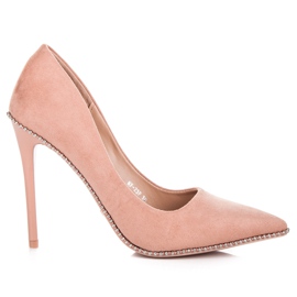 Seastar Tacones en polvo de moda rosado