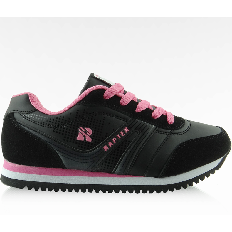 Zapatillas de estilo B686 en negro y rosa