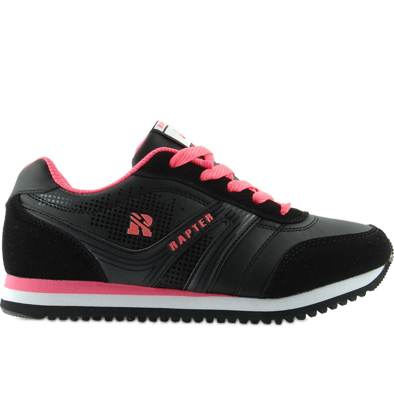 Zapatillas Running Style B686 Negro-Coral
