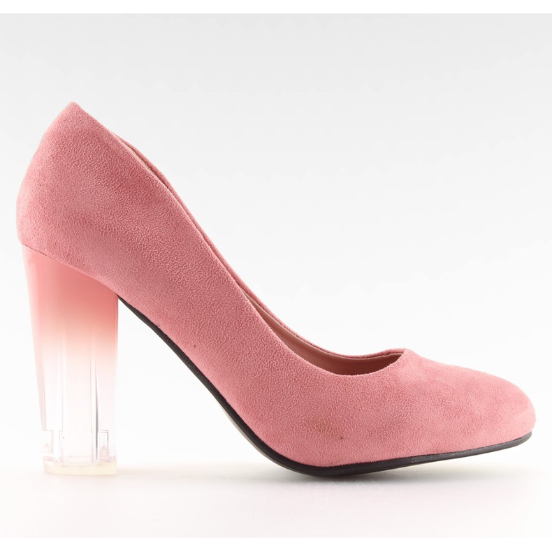 Salón tacones altos ombre rosa 889-6 Rosa rosado