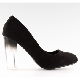 Salón tacones ombre negro 889-6 Negro