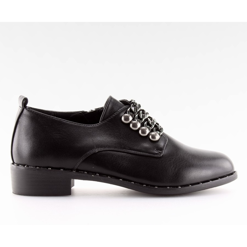 Mocasines negros para mujer C-7160 negro