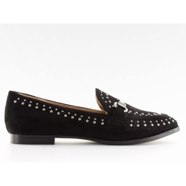 Negro Mocasines negros de mujer G241 Black