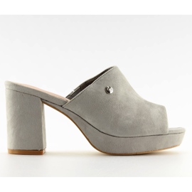 Gris Tacones altos FLD-3K41 gris