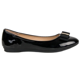 Comer Bailarinas lacadas en negro Comer Bailarinas lacadas en negro